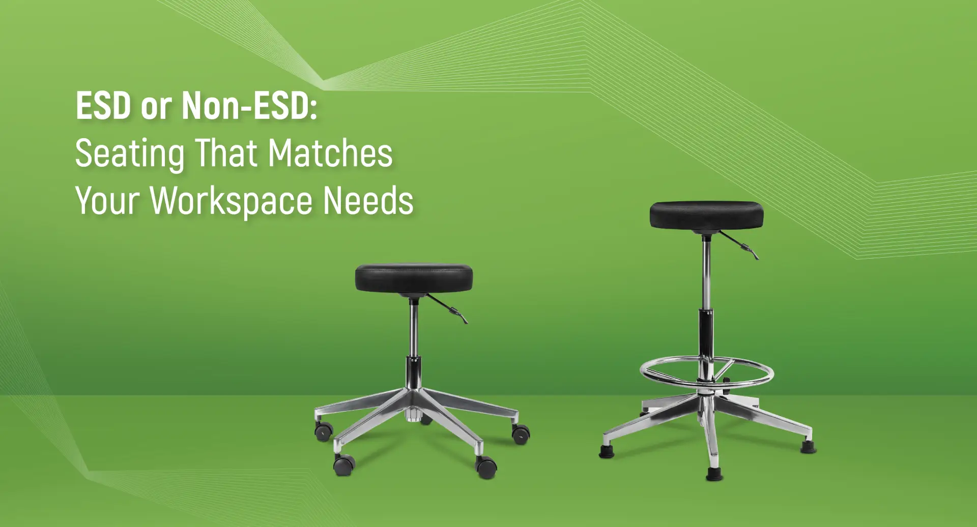 ESD vs Non ESD Laboratory Stools